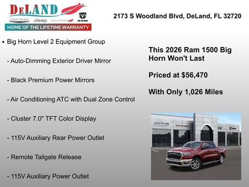 New 2026 RAM 1500 Big Horn image 12