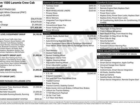 Used 2023 RAM 1500 Laramie AWD/4WD image 33