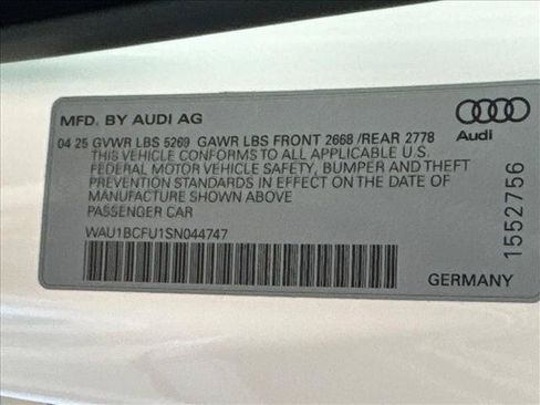 Used 2025 Audi A5 2.0T Premium w/ Convenience Package AWD/4WD image 29