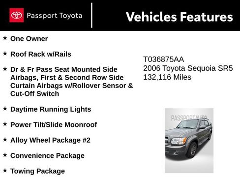 Used 2006 Toyota Sequoia SR5 AWD/4WD image 7