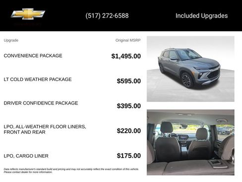 Used 2024 Chevrolet TrailBlazer LT w/ Convenience Package AWD/4WD image 15