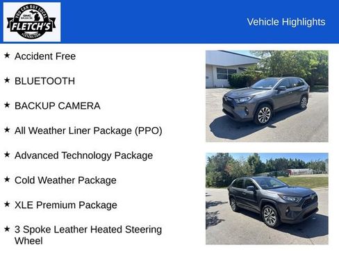 Used 2019 Toyota RAV4 XLE Premium w/ Advanced Technology Package AWD/4WD image 2