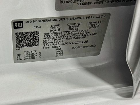 Used 2024 GMC Sierra 1500 Elevation w/ Preferred Package RWD image 31