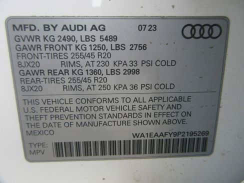 Used 2023 Audi Q5 2.0T Premium Plus w/ Premium Plus Package image 60