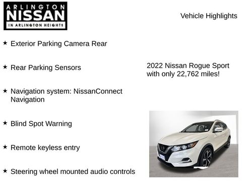 Certified 2022 Nissan Rogue Sport SL AWD/4WD image 7