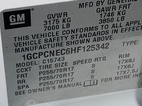 Used 2017 Chevrolet Silverado 1500 W/T w/ WT Convenience Package RWD image 25