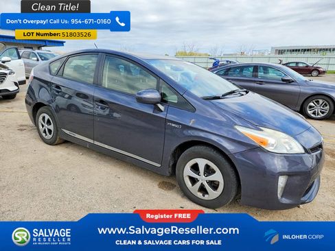Used 2012 Toyota Prius Three w/ Preferred Accessory Pkg FWD image 5
