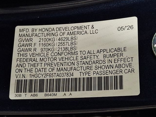 Used 2026 Honda Accord EX-L image 28