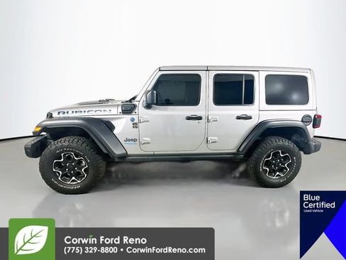 Used 2021 Jeep Wrangler Unlimited Rubicon 4xe w/ Steel Bumper Group AWD/4WD image 5