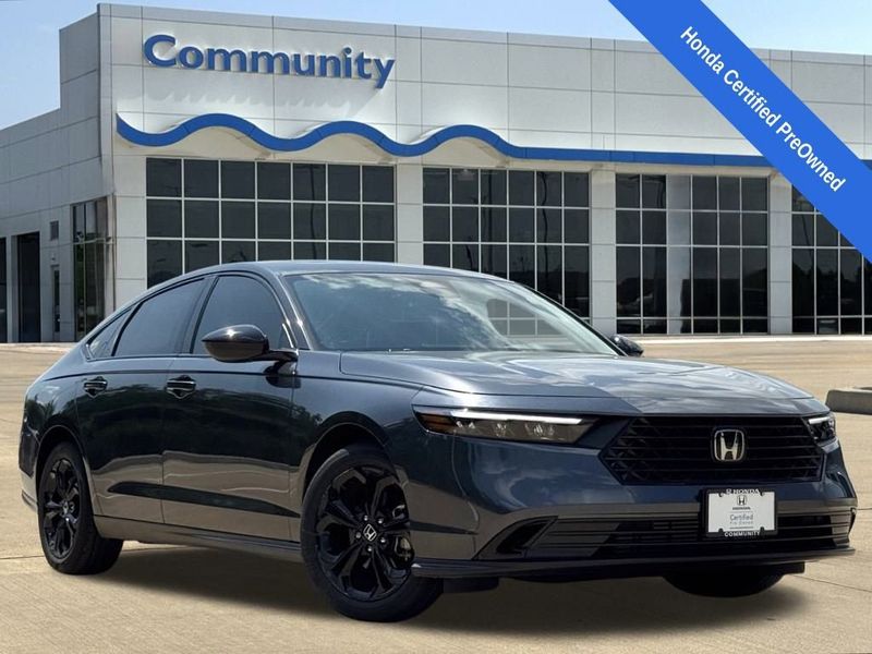 Certified 2025 Honda Accord SE image 1