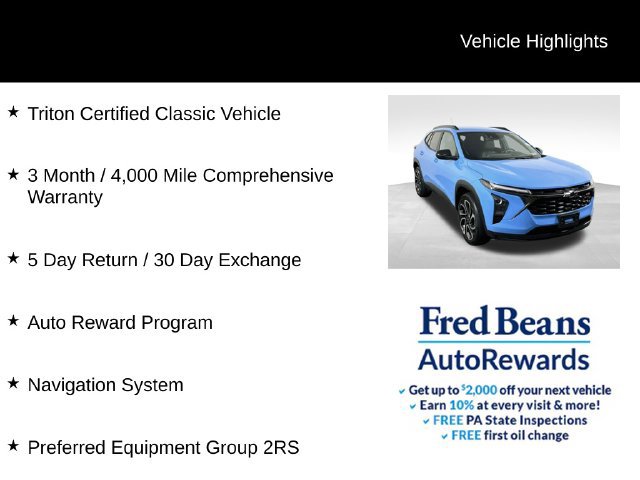 Used 2024 Chevrolet Trax RS w/ Driver Confidence Package FWD image 5