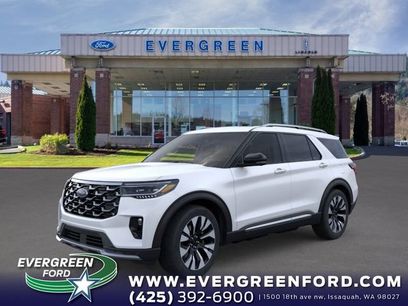 New 2026 Ford Explorer Platinum