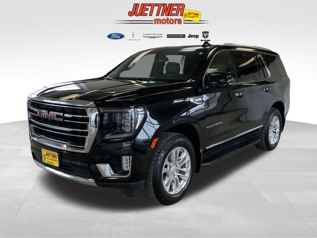 Used 2021 GMC Yukon SLT w/ SLT Luxury Plus Package AWD/4WD image 3