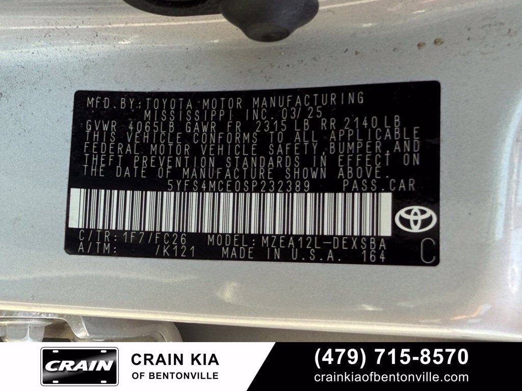 Used 2025 Toyota Corolla SE FWD image 33