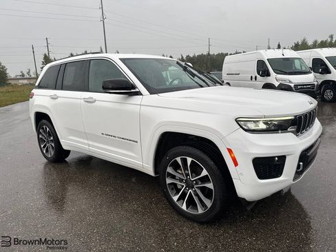 Used 2023 Jeep Grand Cherokee Overland w/ Adv Protech Group III AWD/4WD image 1