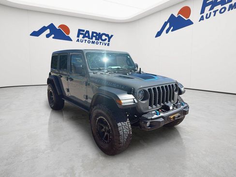 Used 2021 Jeep Wrangler Unlimited Rubicon 4xe w/ Cold Weather Group AWD/4WD image 3