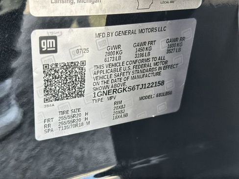 Used 2026 Chevrolet Traverse LT w/ Sun and Wheel Package image 33