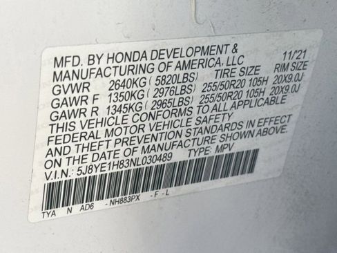 Used 2022 Acura MDX w/Advance Package image 21