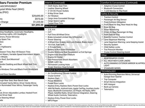 Used 2023 Subaru Forester Premium image 15