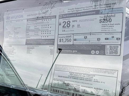 New 2026 Hyundai Tucson SEL image 14