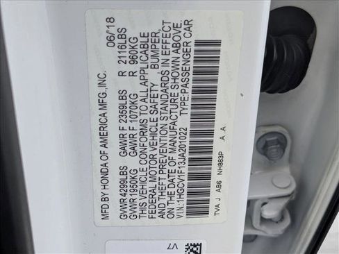 Used 2018 Honda Accord LX image 23