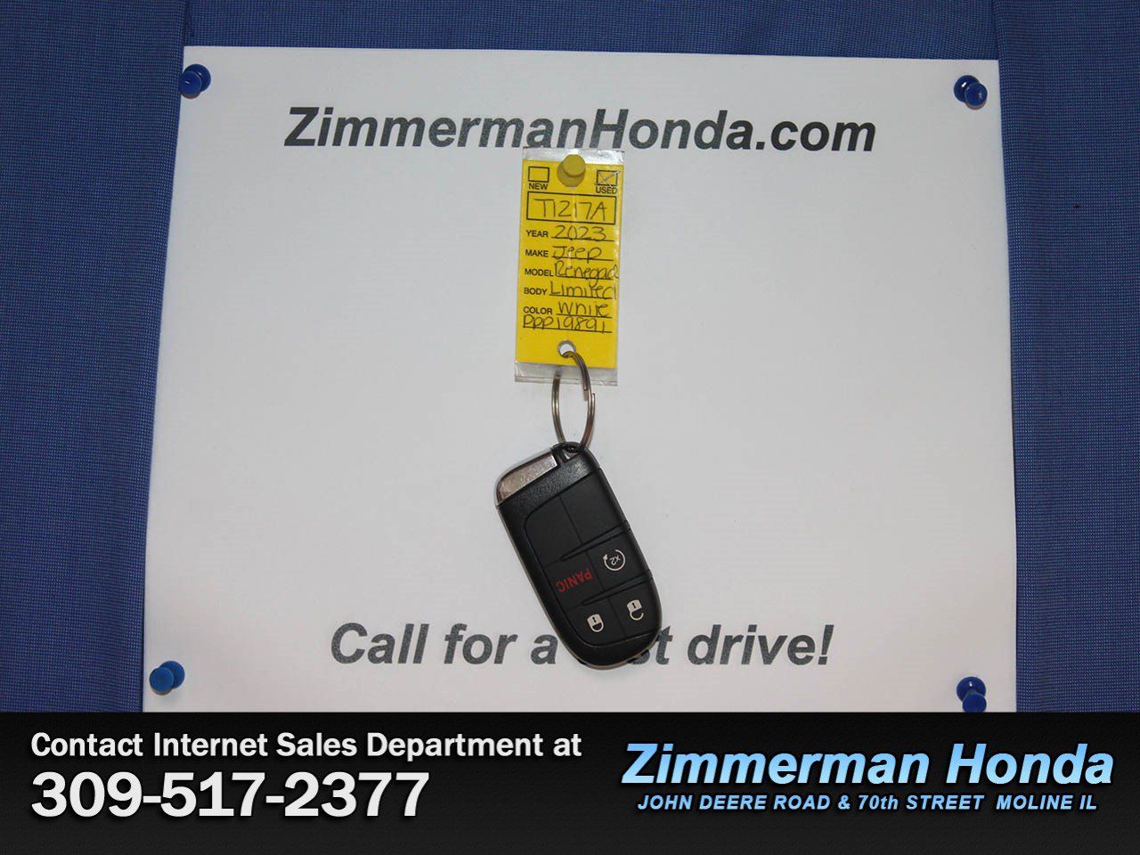 Used 2023 Jeep Renegade Limited w/ Sun/Sound Group AWD/4WD image 28