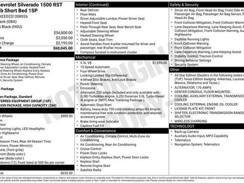Used 2025 Chevrolet Silverado 1500 RST AWD/4WD image 4