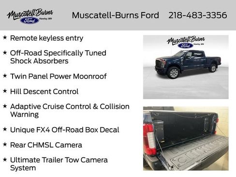 Used 2019 Ford F250 Platinum w/ Platinum Ultimate Package AWD/4WD image 14