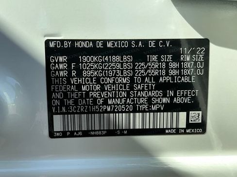 Used 2023 Honda HR-V Sport image 30