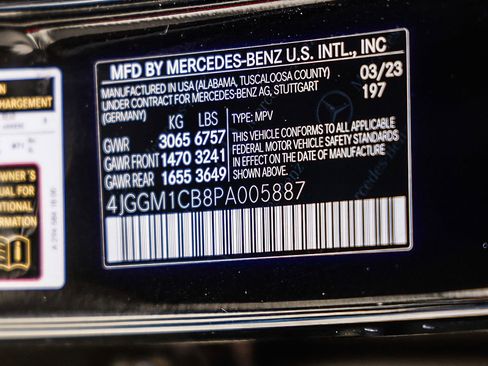 Certified 2023 Mercedes-Benz EQE 350+ 4MATIC SUV w/ AMG Line Exterior Package image 28