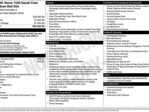 Used 2018 GMC Sierra 1500 Denali image 3