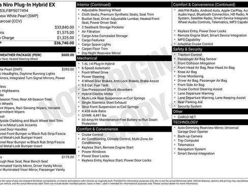 Certified 2023 Kia Niro EX w/ EX Cold Weather Package FWD image 26