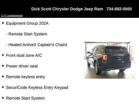 Used 2023 Ford Explorer XLT w/ Equipment Group 202A image 16