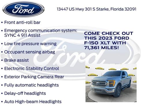 Certified 2023 Ford F150 XLT RWD image 27