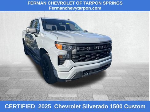 Used 2025 Chevrolet Silverado 1500 Custom RWD image 1
