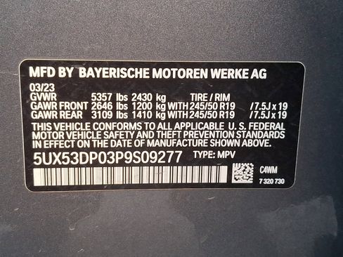 Used 2023 BMW X3 xDrive30i image 27