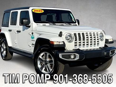 Used 2020 Jeep Wrangler Unlimited Sahara AWD/4WD image 3