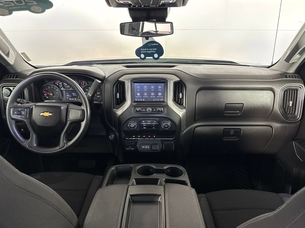 Certified 2024 Chevrolet Silverado 1500 Custom w/ Turbomax Blackout Package AWD/4WD image 35