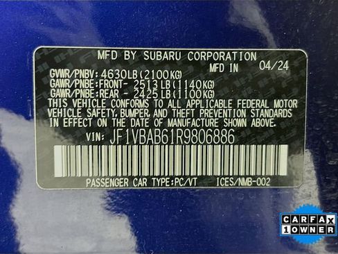 Used 2024 Subaru WRX image 29