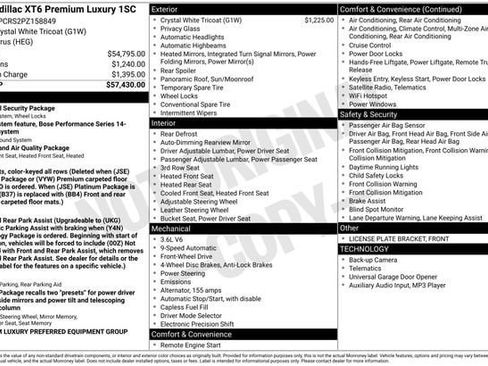 Certified 2023 Cadillac XT6 Premium Luxury image 37