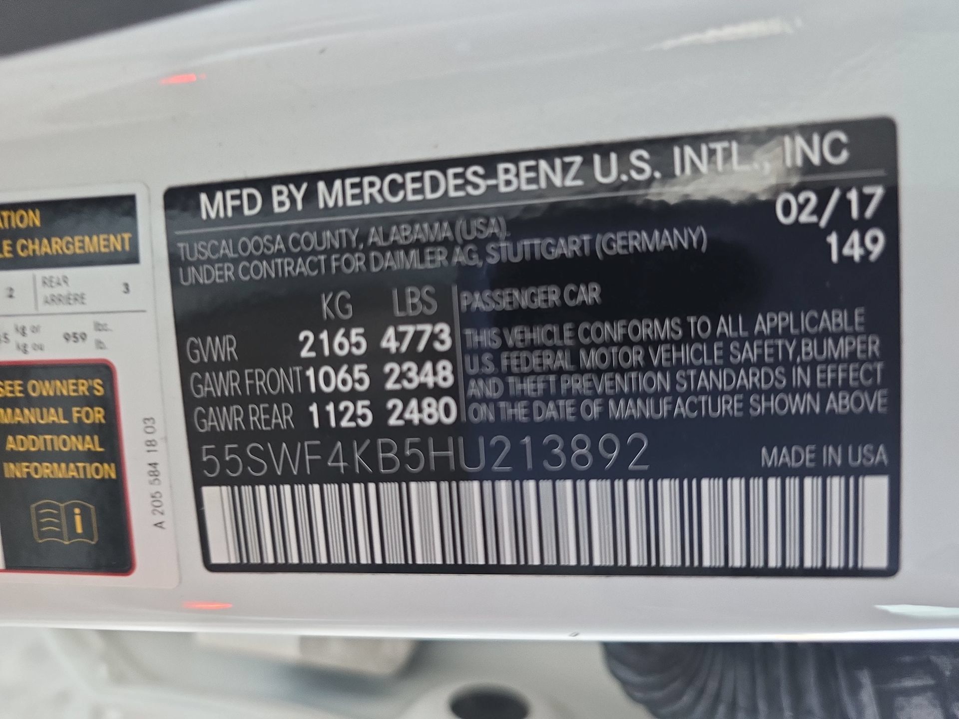 Used 2017 Mercedes-Benz C 300 4MATIC Sedan image 33