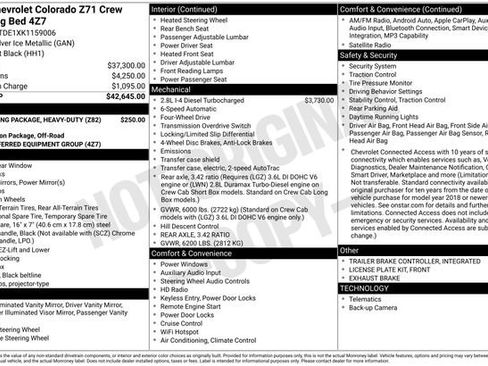 Used 2019 Chevrolet Colorado Z71 AWD/4WD image 34
