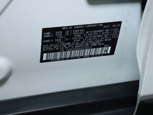 Certified 2022 Subaru Outback Wilderness image 21