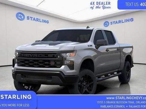 New 2026 Chevrolet Silverado 1500 Custom Trail Boss AWD/4WD image 1