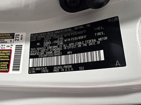 Used 2025 Toyota Sienna XLE w/ XLE Plus Package AWD/4WD image 47