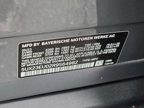 Certified 2024 BMW X5 xDrive40i w/ Parking Assistance Package AWD/4WD image 26