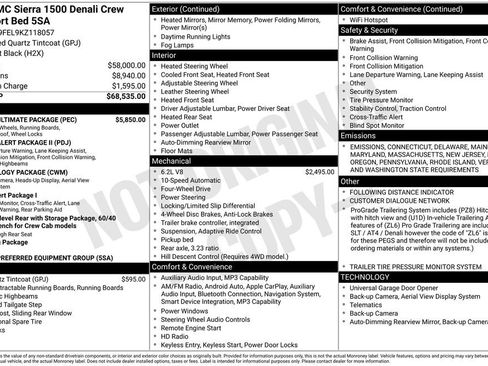 Used 2019 GMC Sierra 1500 Denali w/ Denali Ultimate Package image 15