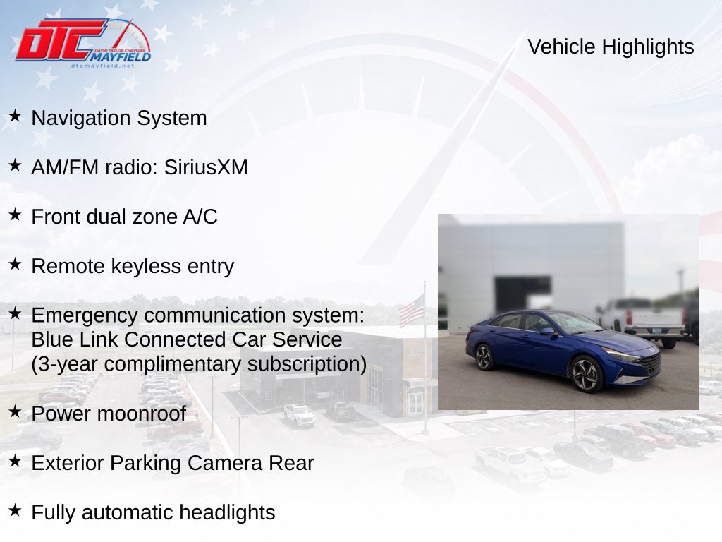 Used 2023 Hyundai Elantra Limited w/ Cargo Package FWD image 6