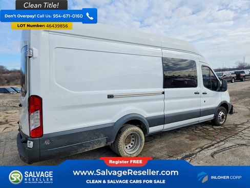 Used 2017 Ford Transit 350 148 High Roof Extended DRW w/ Interior Upgrade Package RWD image 4
