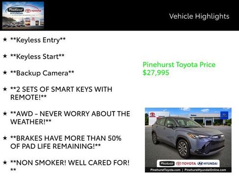 Used 2025 Toyota Corolla Cross AWD Hybrid image 14